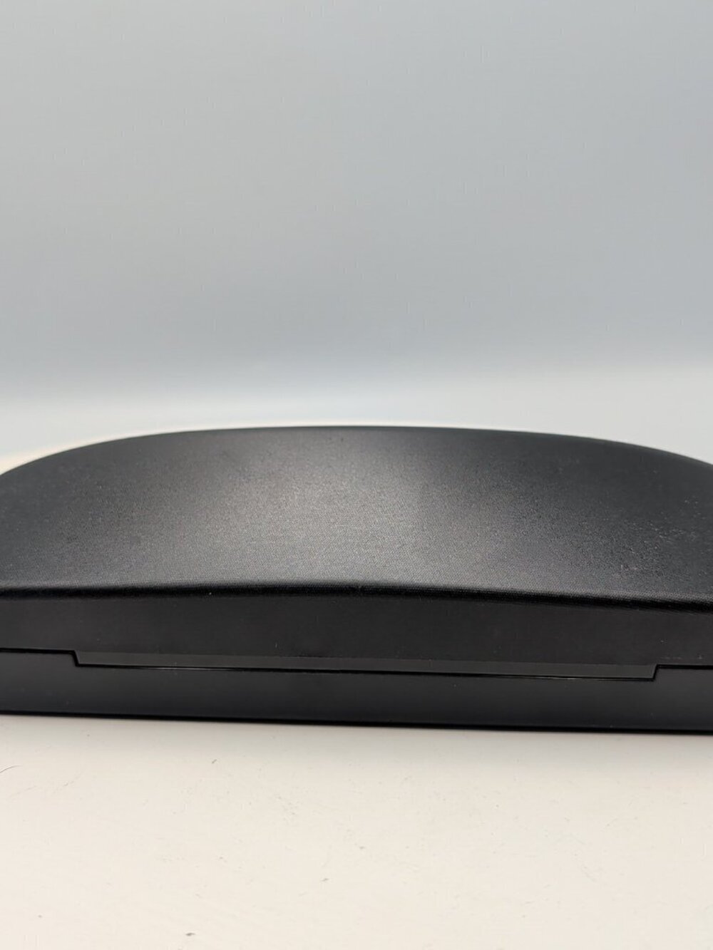 Nike Black Hard Sunglasses Eyeglass Glasses Case Felt Lined Clam Shell Italy Y2K - Picture 3 of 11